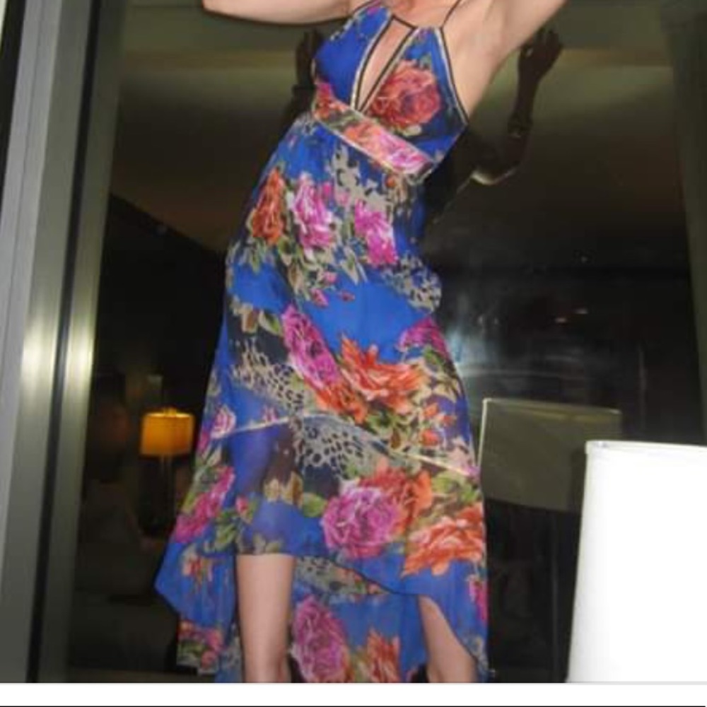 Bold Print Hi-low XOXO Dress